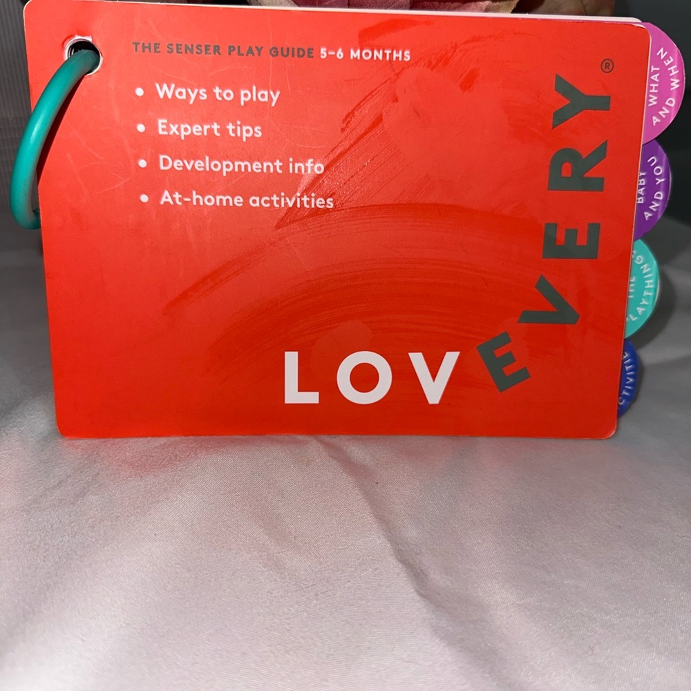 Lovevery Kids Learning Toy - Red